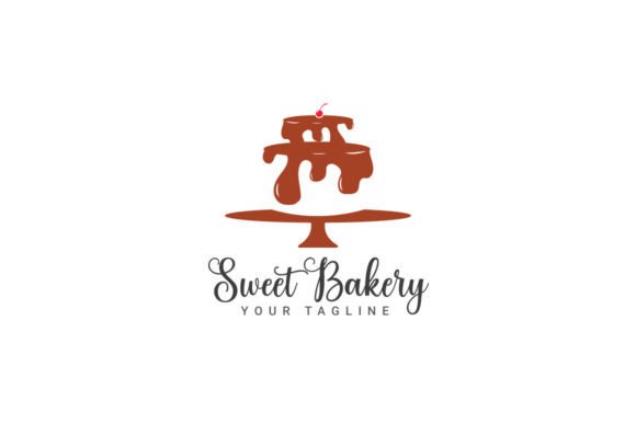 Download Sweet Cake Bakery Shop Logo Vector Icon - Baker Collection