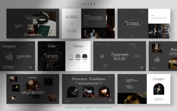 Download Minimal Brand Identity Presentation - Premium Resources