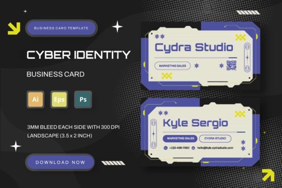 Download Cyber Identity - Business Card - Premium Bundle