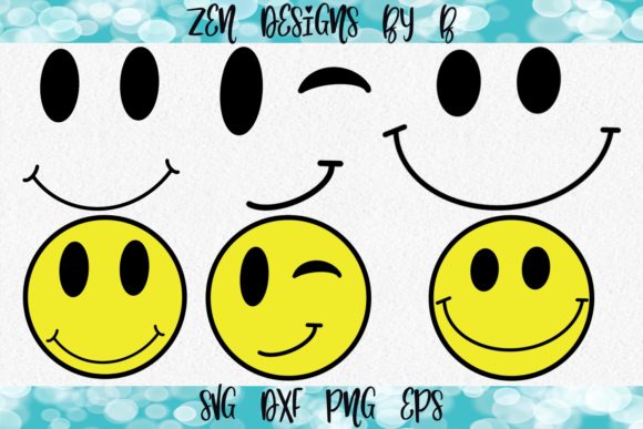 Download Hand Drawn Happy Faces - Happy Collection