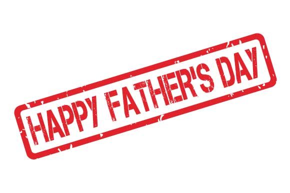 Download Happy Father's Day Rubber Stamp Stencil - Happy Collection
