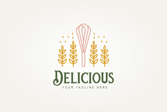 Download Delicious Bakery Store Logo Design - Baker Collection