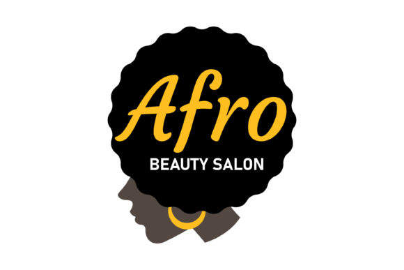 Download Beautiful Afro Hair Woman Logo Design - Beautiful Collection