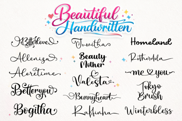 Download Beautiful Handwitten - Beautiful Collection