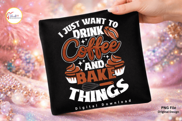 Download Coffee Lover Baker Funny Baking PNG - Baker Collection