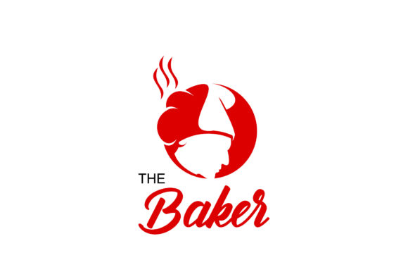Download Bakery Logo Ideas Chef with Bread Hat - Baker Collection