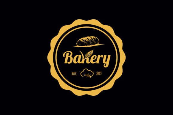 Download Simple Bakery Logo Label Design - Baker Collection